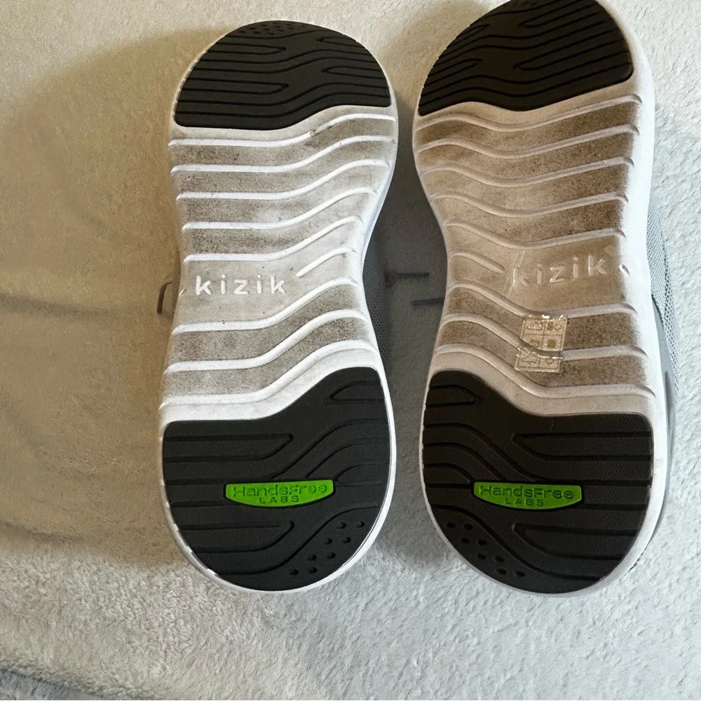 KIZIK, Size 14, ATHENA SLIP ON SNEAKERS, Slate Grey - Picture 13 of 13